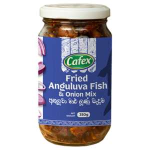 Fried Anguluva Dry Fish with Onion mix