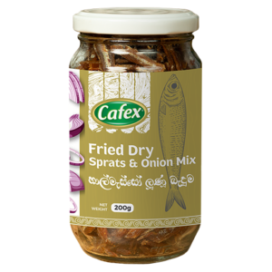 Fried Dry Sprats & Onion mix